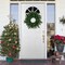 Northlight Real Touch™ Pre-Lit Grande Spruce Artificial Christmas Wreath - 24" - Clear Lights